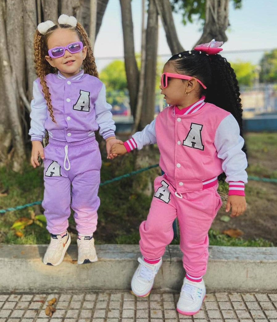 conjunto niña beisbol