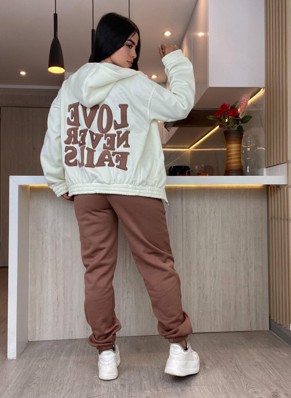 CONJUNTO ALGODON LOVE