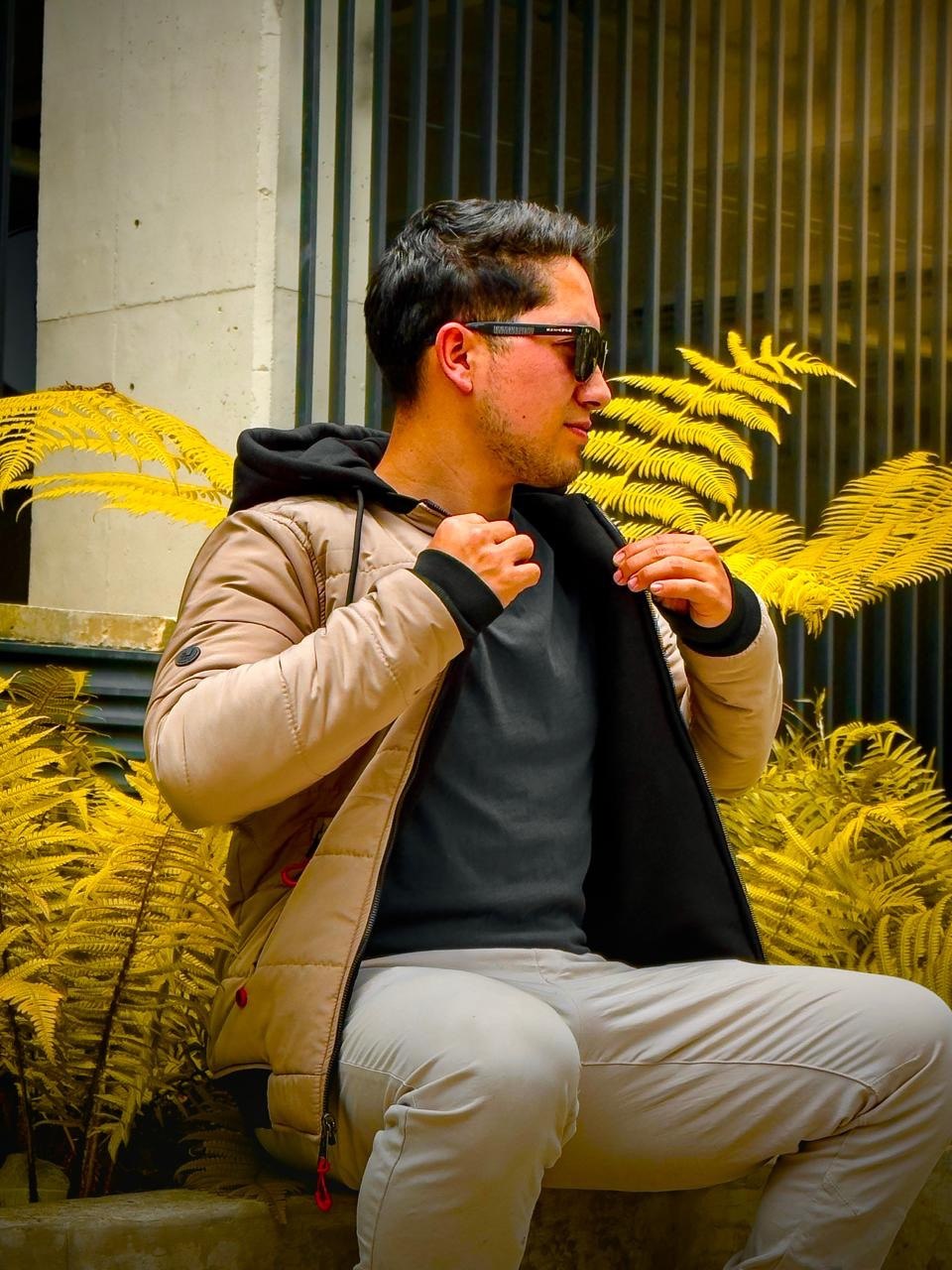 chaqueta ovejera doble faz