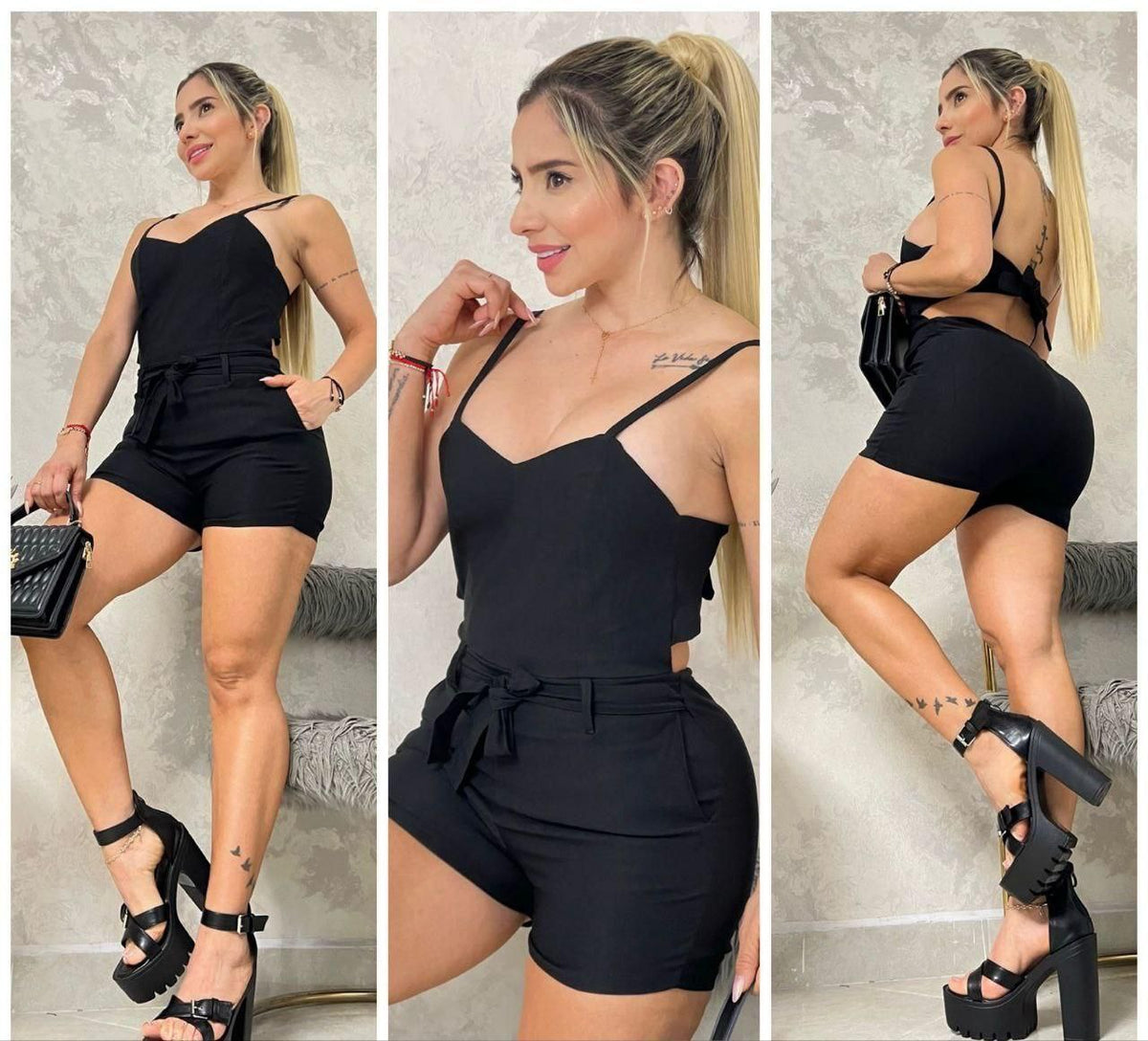 Enterizo short